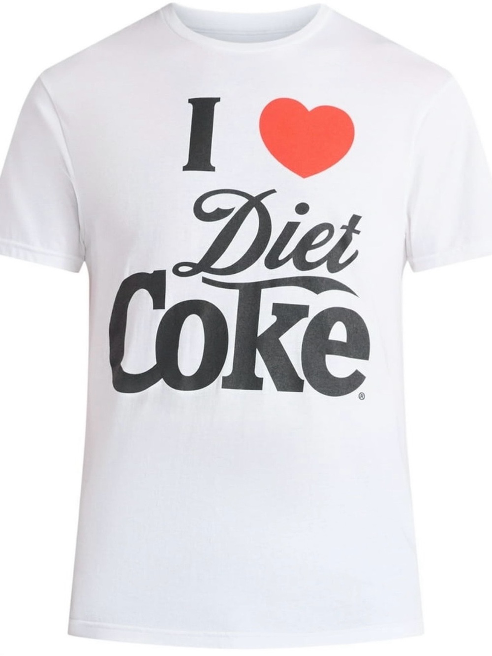 I ♥ Diet Coke Graphic Tee - White with Red & Black